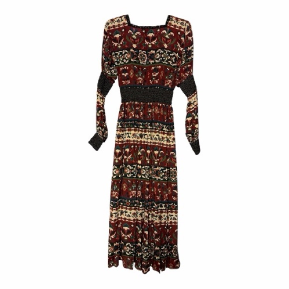 Lena Hoschek Bohemian folklore Floral Print midi Dress - Picture 3 of 8